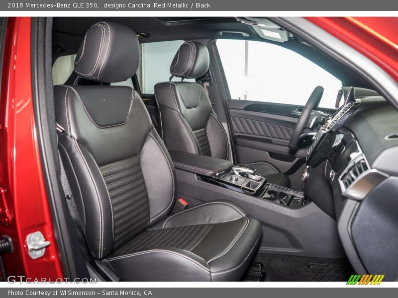  2016 GLE 350 Black Interior