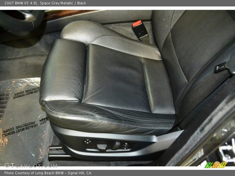 Space Grey Metallic / Black 2007 BMW X5 4.8i