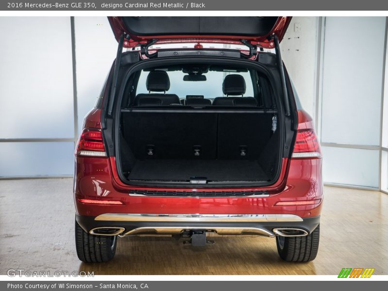  2016 GLE 350 Trunk