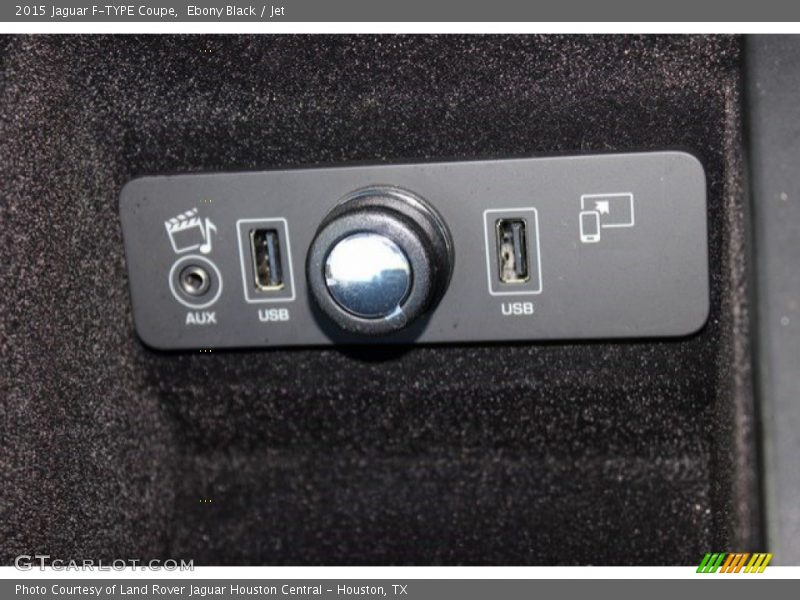 Ebony Black / Jet 2015 Jaguar F-TYPE Coupe