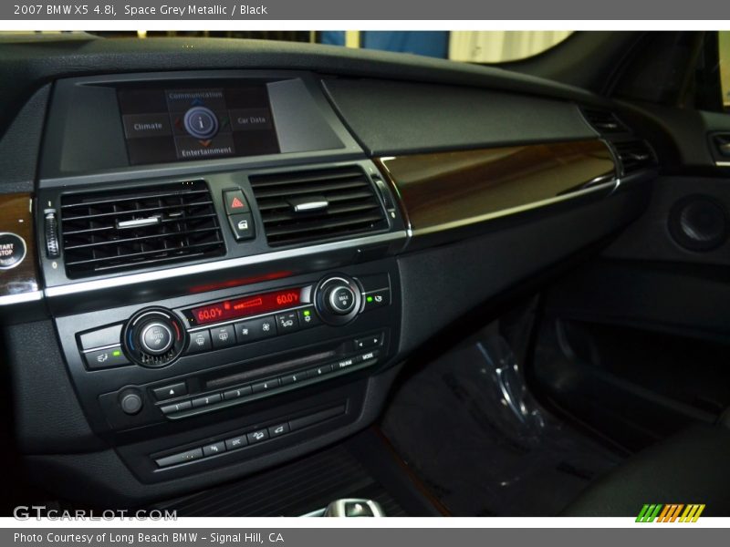 Space Grey Metallic / Black 2007 BMW X5 4.8i
