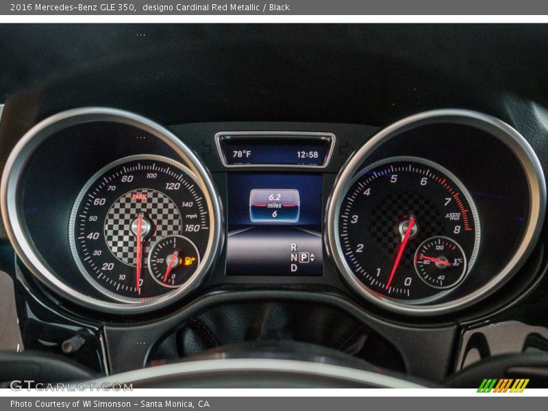  2016 GLE 350 350 Gauges