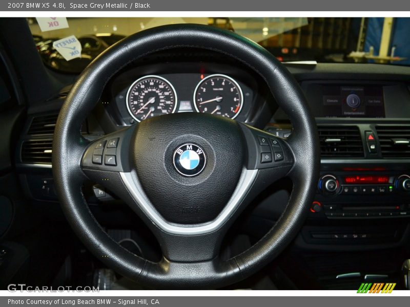 Space Grey Metallic / Black 2007 BMW X5 4.8i