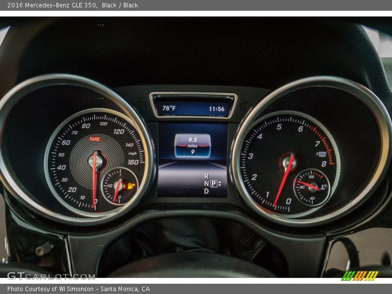  2016 GLE 350 350 Gauges