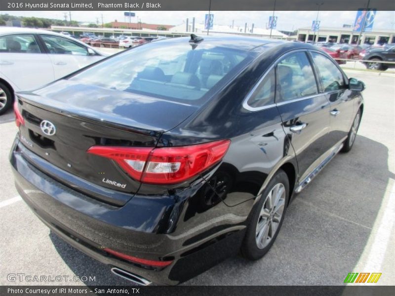 Phantom Black / Black 2016 Hyundai Sonata Limited