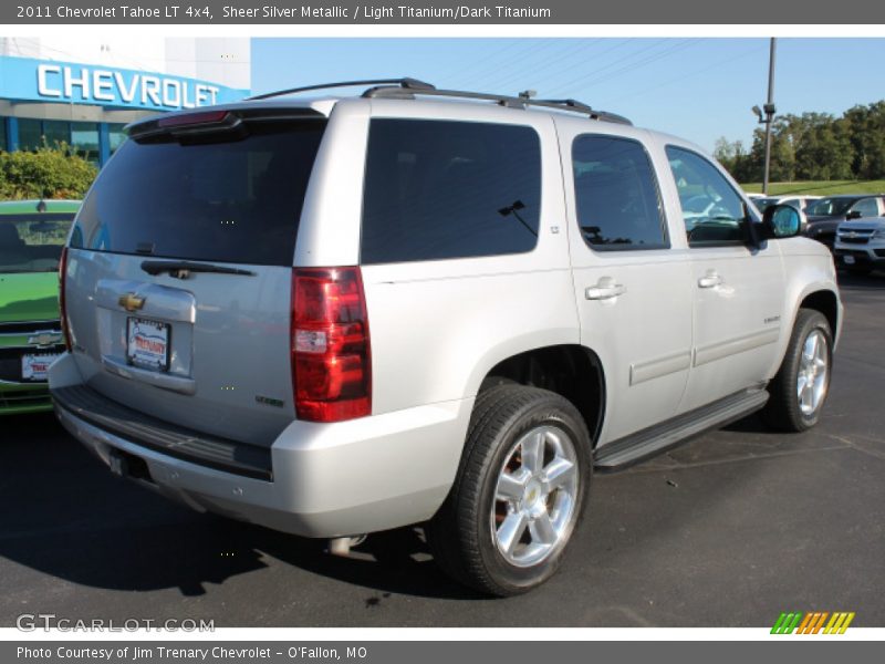 Sheer Silver Metallic / Light Titanium/Dark Titanium 2011 Chevrolet Tahoe LT 4x4
