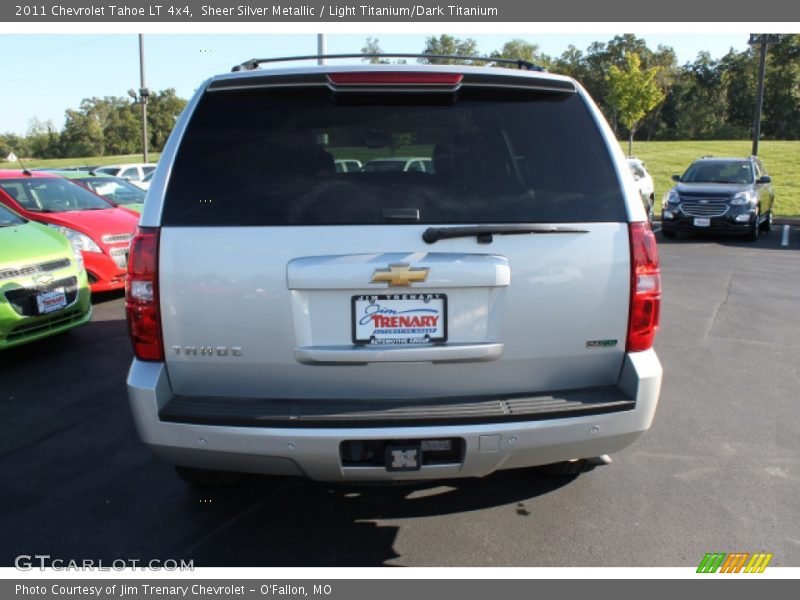 Sheer Silver Metallic / Light Titanium/Dark Titanium 2011 Chevrolet Tahoe LT 4x4