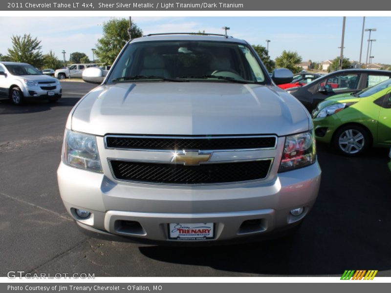 Sheer Silver Metallic / Light Titanium/Dark Titanium 2011 Chevrolet Tahoe LT 4x4
