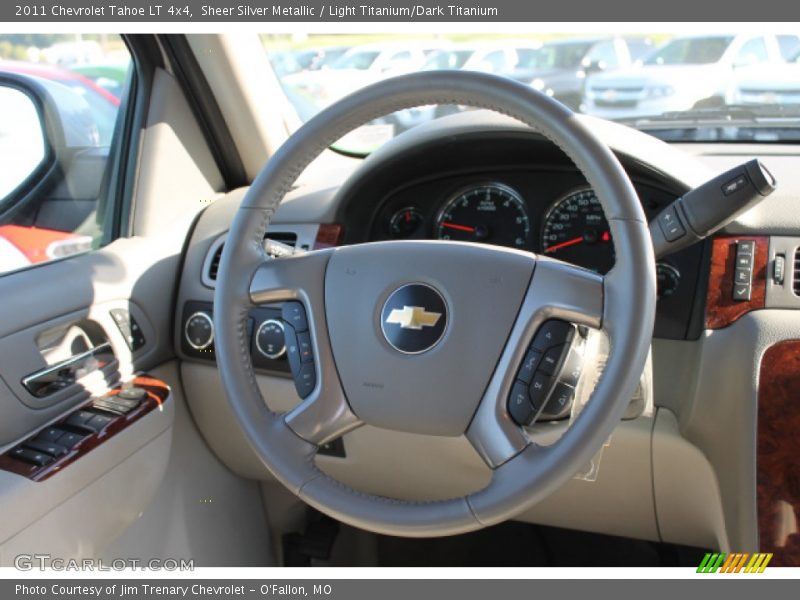 Sheer Silver Metallic / Light Titanium/Dark Titanium 2011 Chevrolet Tahoe LT 4x4