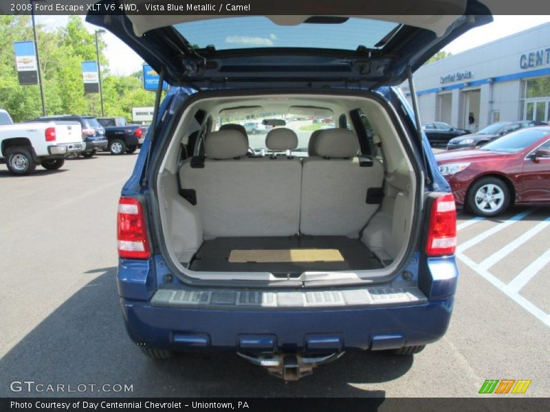 Vista Blue Metallic / Camel 2008 Ford Escape XLT V6 4WD