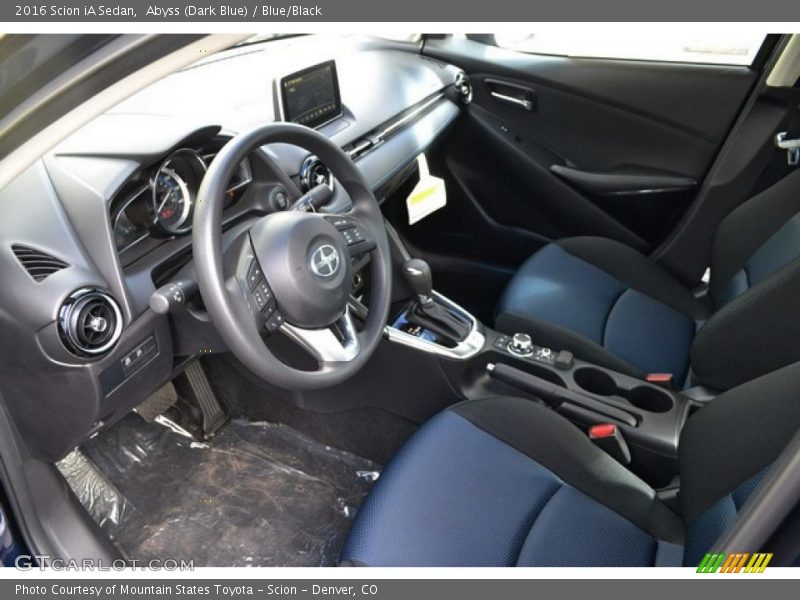 Abyss (Dark Blue) / Blue/Black 2016 Scion iA Sedan