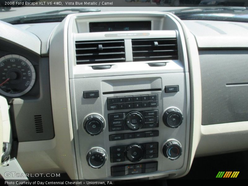 Vista Blue Metallic / Camel 2008 Ford Escape XLT V6 4WD