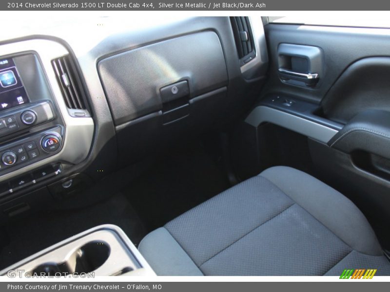 Silver Ice Metallic / Jet Black/Dark Ash 2014 Chevrolet Silverado 1500 LT Double Cab 4x4