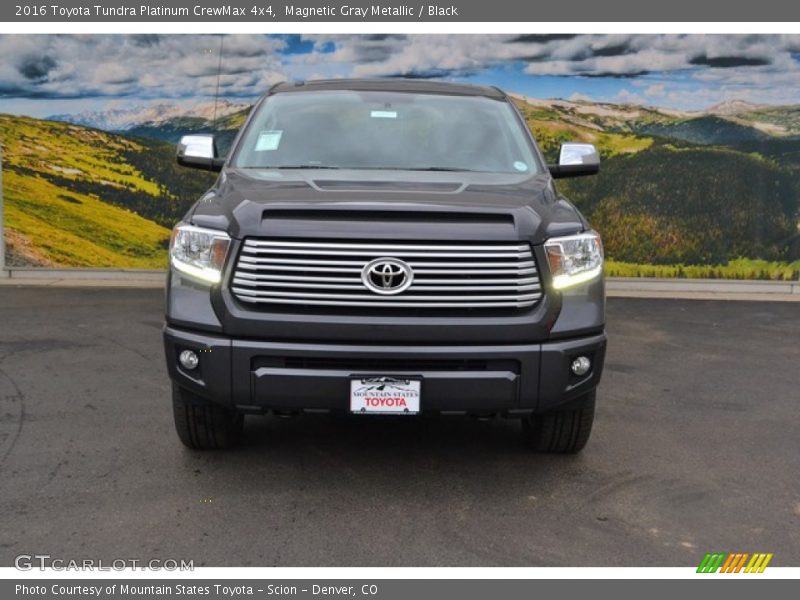 Magnetic Gray Metallic / Black 2016 Toyota Tundra Platinum CrewMax 4x4