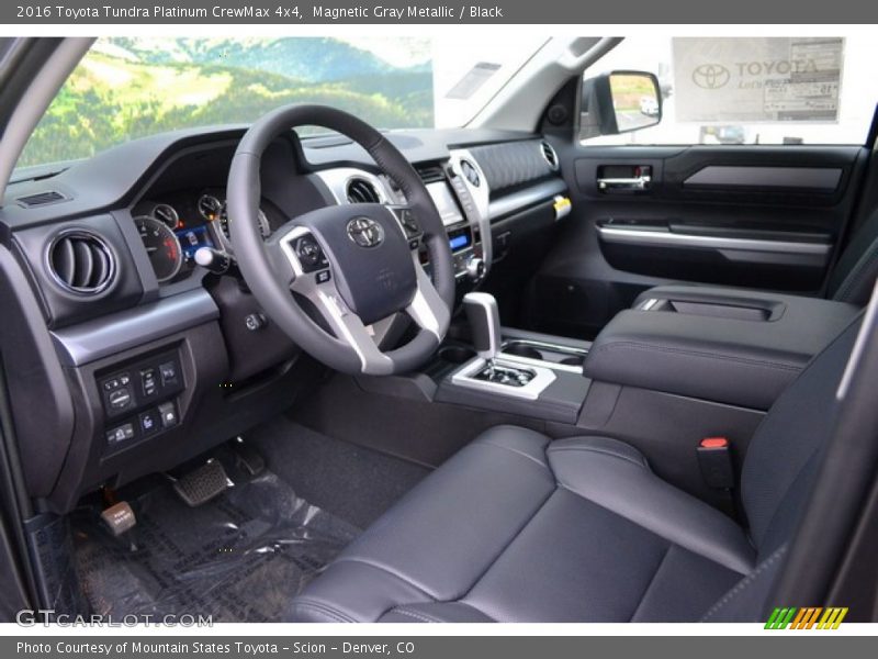 Magnetic Gray Metallic / Black 2016 Toyota Tundra Platinum CrewMax 4x4