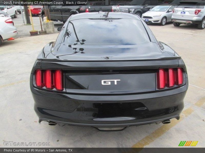 Black / Ebony 2015 Ford Mustang GT Premium Coupe