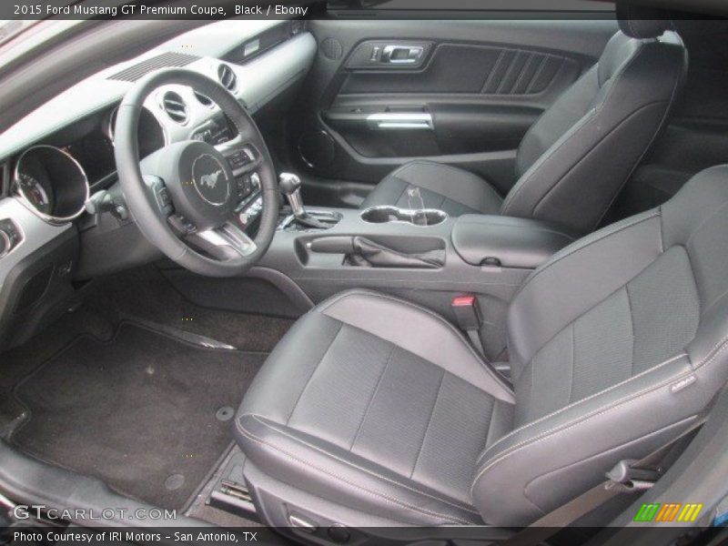 Black / Ebony 2015 Ford Mustang GT Premium Coupe