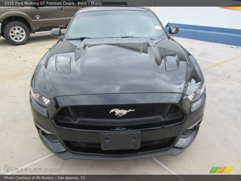 Black / Ebony 2015 Ford Mustang GT Premium Coupe