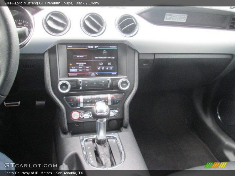Black / Ebony 2015 Ford Mustang GT Premium Coupe