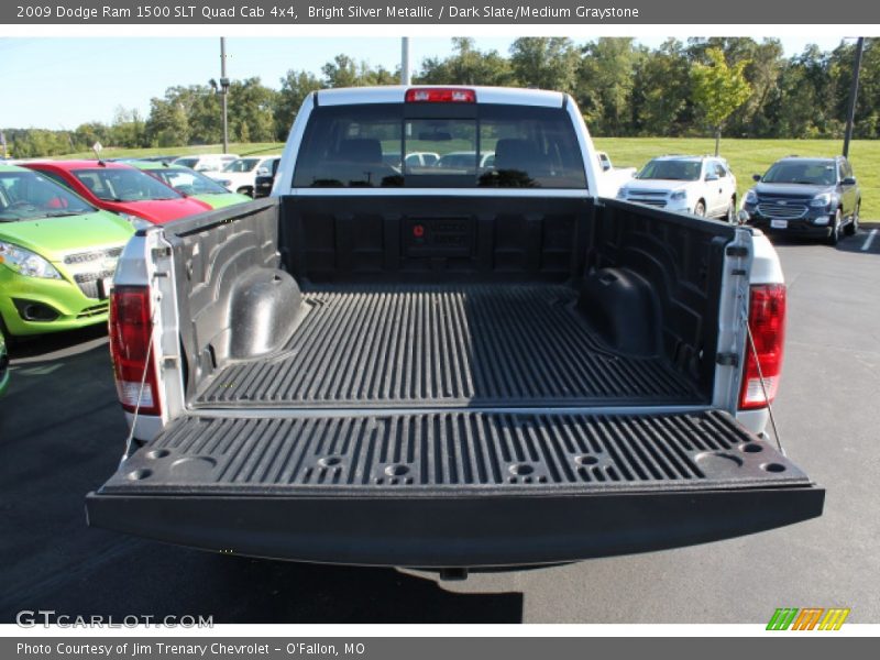 Bright Silver Metallic / Dark Slate/Medium Graystone 2009 Dodge Ram 1500 SLT Quad Cab 4x4