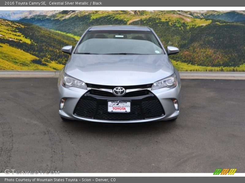 Celestial Silver Metallic / Black 2016 Toyota Camry SE