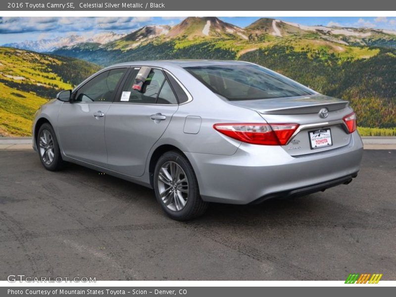Celestial Silver Metallic / Black 2016 Toyota Camry SE
