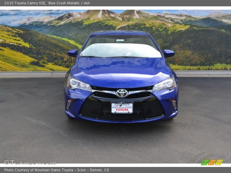 Blue Crush Metallic / Ash 2016 Toyota Camry XSE