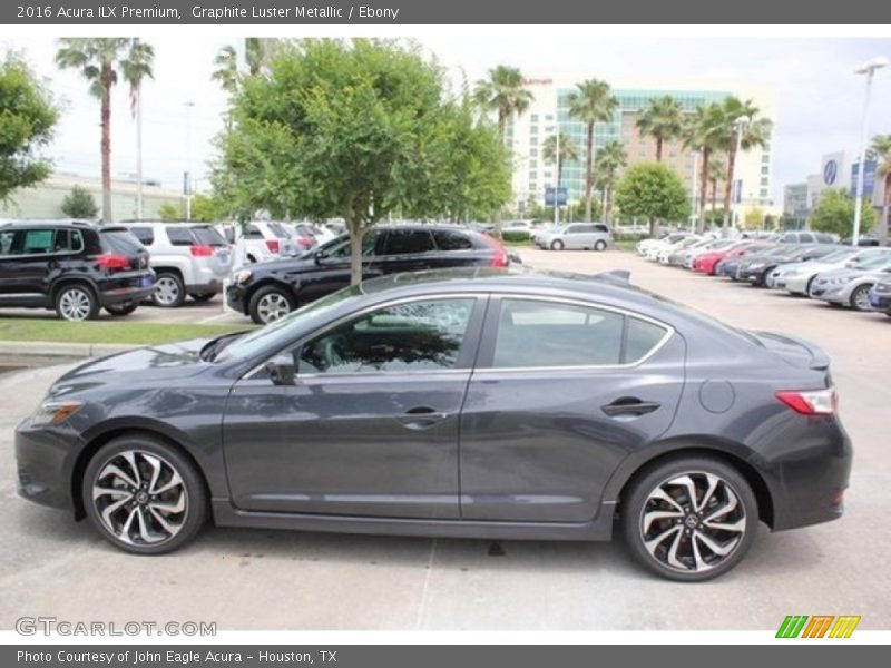 Graphite Luster Metallic / Ebony 2016 Acura ILX Premium