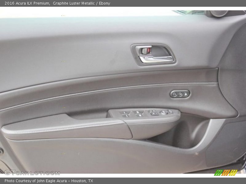 Graphite Luster Metallic / Ebony 2016 Acura ILX Premium