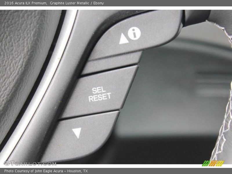 Graphite Luster Metallic / Ebony 2016 Acura ILX Premium
