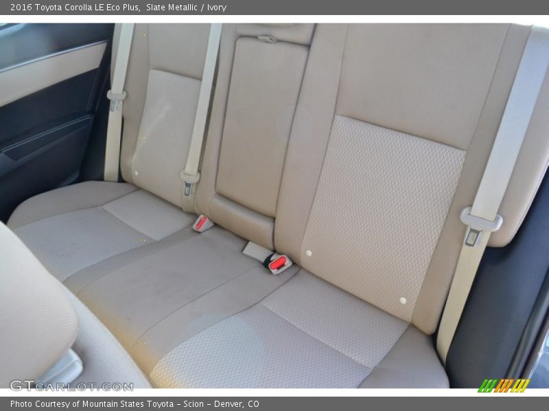Slate Metallic / Ivory 2016 Toyota Corolla LE Eco Plus