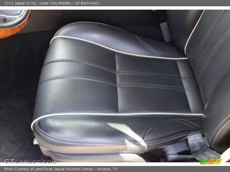 Lunar Grey Metallic / Jet Black/Ivory 2011 Jaguar XJ XJL