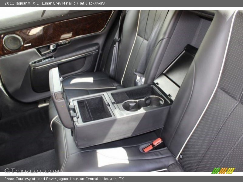 Lunar Grey Metallic / Jet Black/Ivory 2011 Jaguar XJ XJL