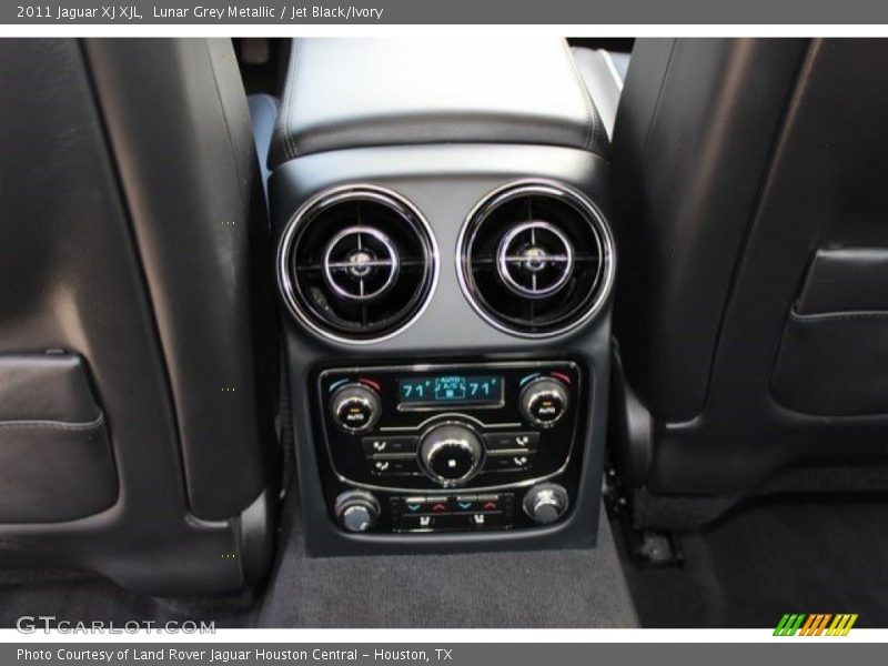 Lunar Grey Metallic / Jet Black/Ivory 2011 Jaguar XJ XJL