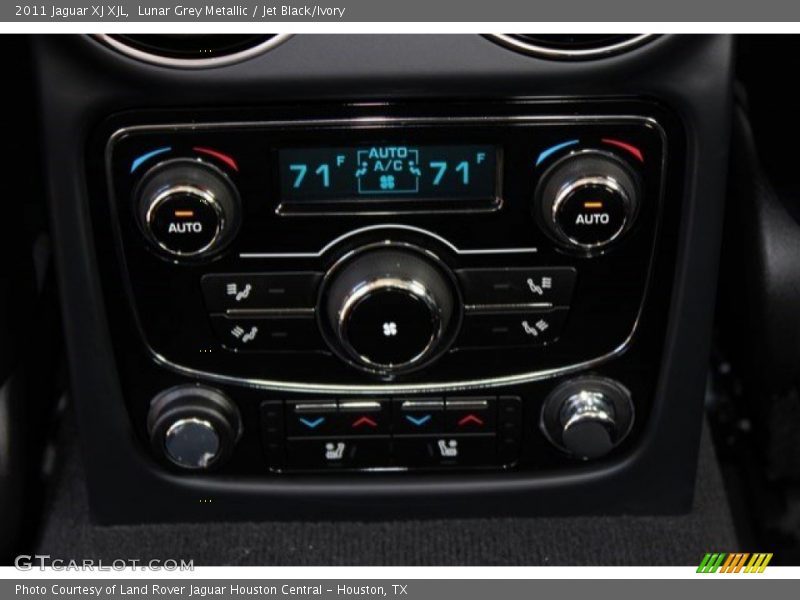 Lunar Grey Metallic / Jet Black/Ivory 2011 Jaguar XJ XJL