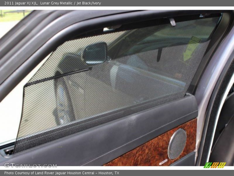 Lunar Grey Metallic / Jet Black/Ivory 2011 Jaguar XJ XJL