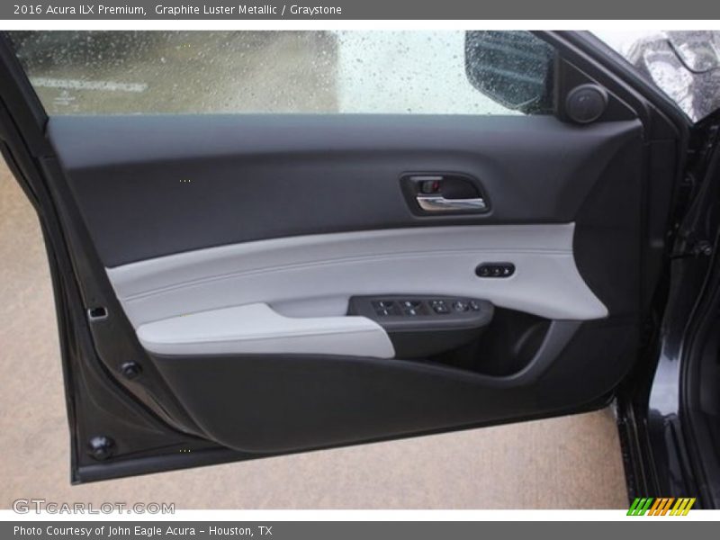 Graphite Luster Metallic / Graystone 2016 Acura ILX Premium