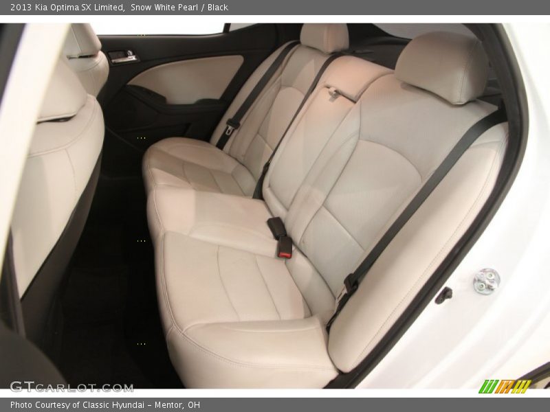 Snow White Pearl / Black 2013 Kia Optima SX Limited