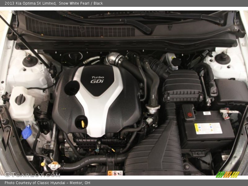 Snow White Pearl / Black 2013 Kia Optima SX Limited