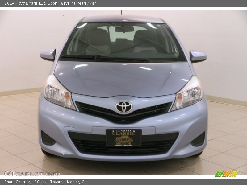 Waveline Pearl / Ash 2014 Toyota Yaris LE 5 Door