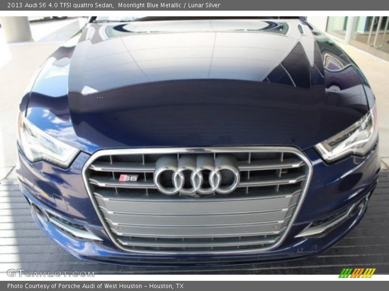 Moonlight Blue Metallic / Lunar Silver 2013 Audi S6 4.0 TFSI quattro Sedan