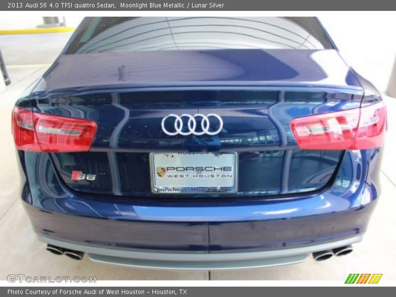 Moonlight Blue Metallic / Lunar Silver 2013 Audi S6 4.0 TFSI quattro Sedan