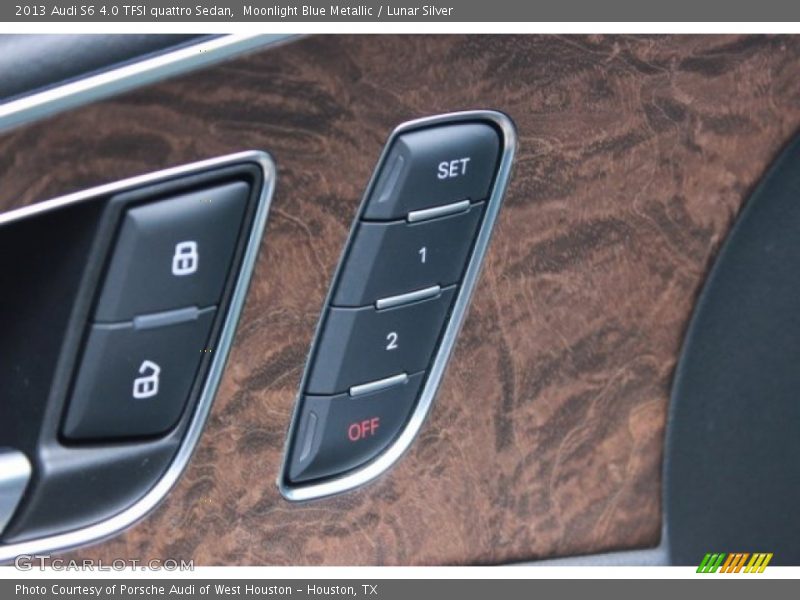 Moonlight Blue Metallic / Lunar Silver 2013 Audi S6 4.0 TFSI quattro Sedan