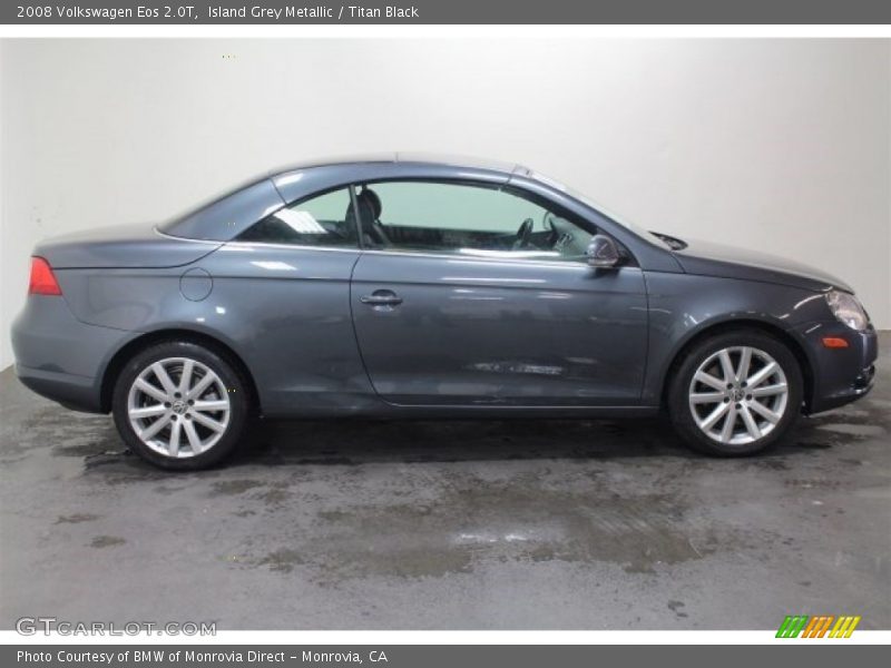 Island Grey Metallic / Titan Black 2008 Volkswagen Eos 2.0T