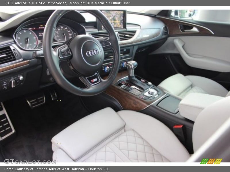 Lunar Silver Interior - 2013 S6 4.0 TFSI quattro Sedan 