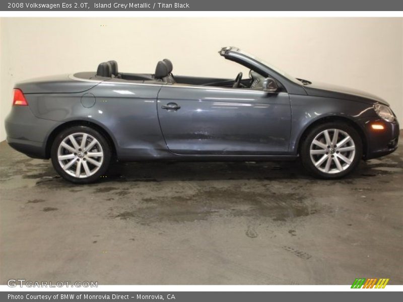 Island Grey Metallic / Titan Black 2008 Volkswagen Eos 2.0T