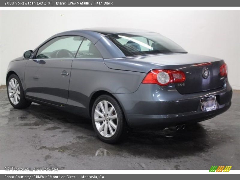 Island Grey Metallic / Titan Black 2008 Volkswagen Eos 2.0T