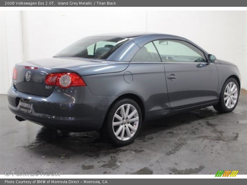 Island Grey Metallic / Titan Black 2008 Volkswagen Eos 2.0T