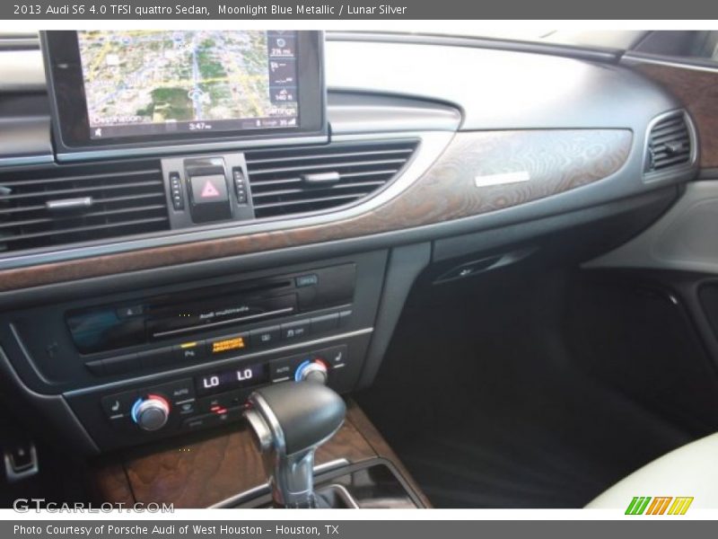 Moonlight Blue Metallic / Lunar Silver 2013 Audi S6 4.0 TFSI quattro Sedan