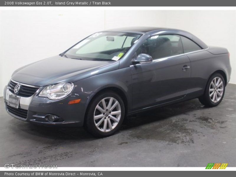 Island Grey Metallic / Titan Black 2008 Volkswagen Eos 2.0T